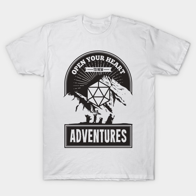 Pen and paper new adventure T-Shirt by avogel